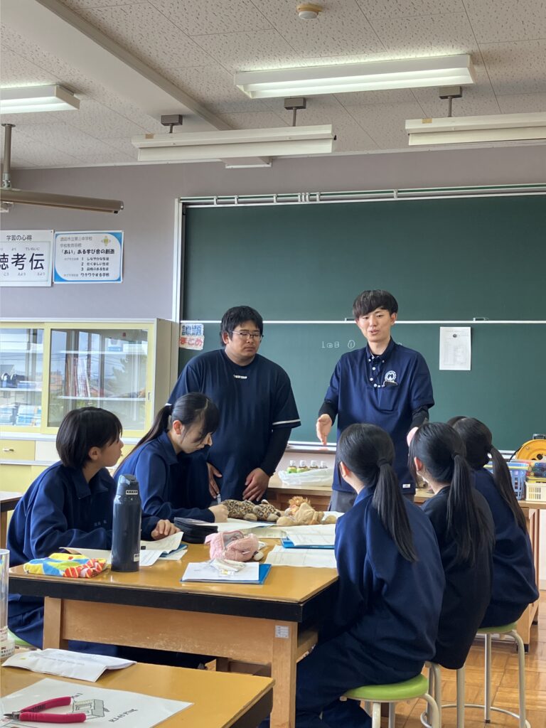 質問タイム中の様子